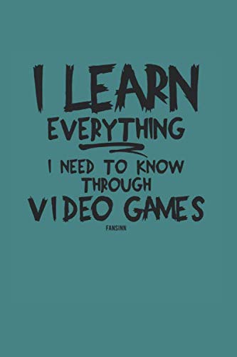 Funny Gamer Notebook: Lined Paper Journal 6x9 - 120 Pages Books