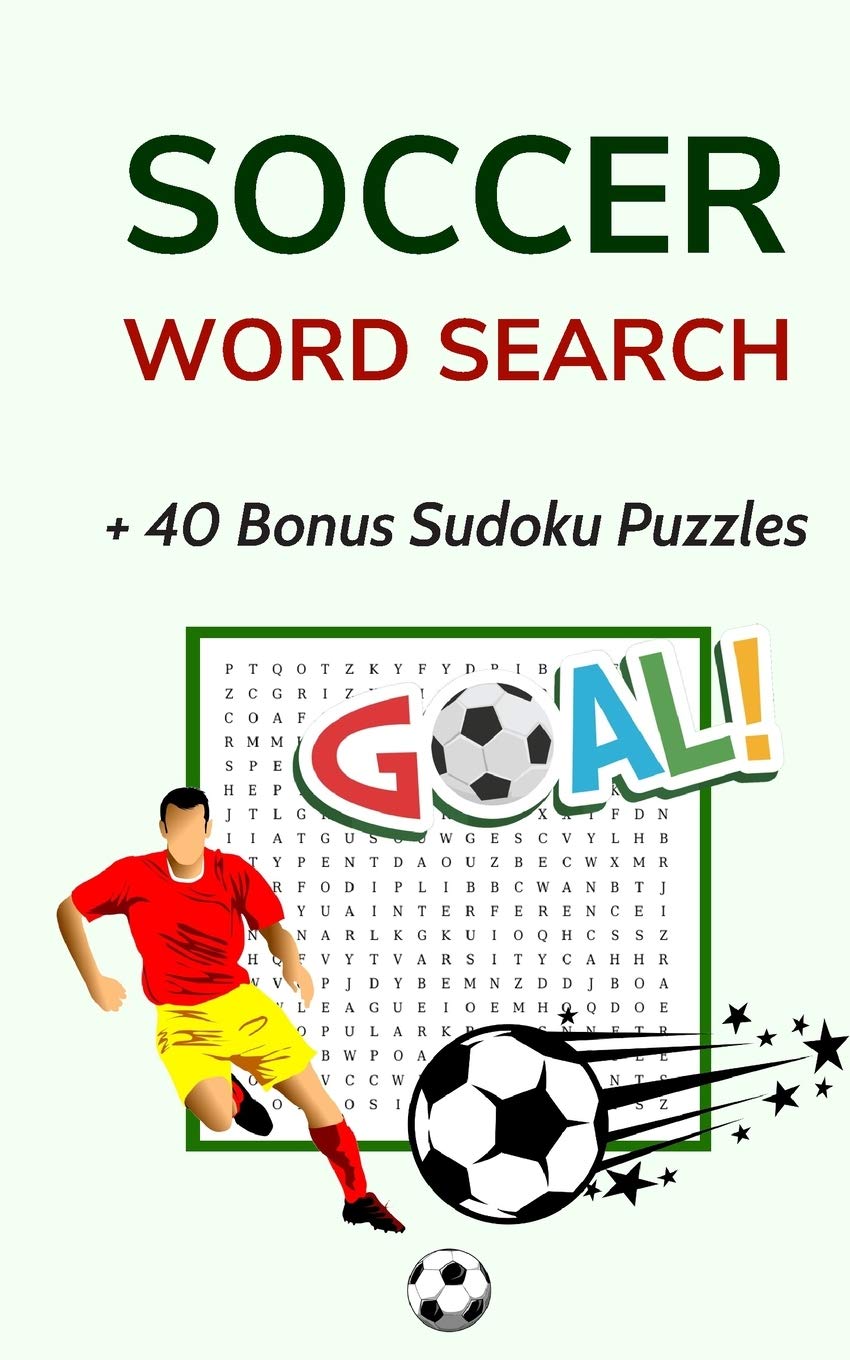 Soccer Word Search: Puzzle Book for Adults and Teens 5x8 Inches Pocket Size book