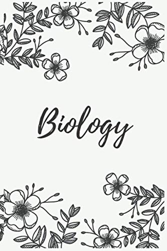 Amazing Biology Notebook: Single Subject Notebook Gift for School Students: Lined Notebook / Journal Gift, 100 Pages, 6x9, Soft Cover, Matte Finish Natural Sciences