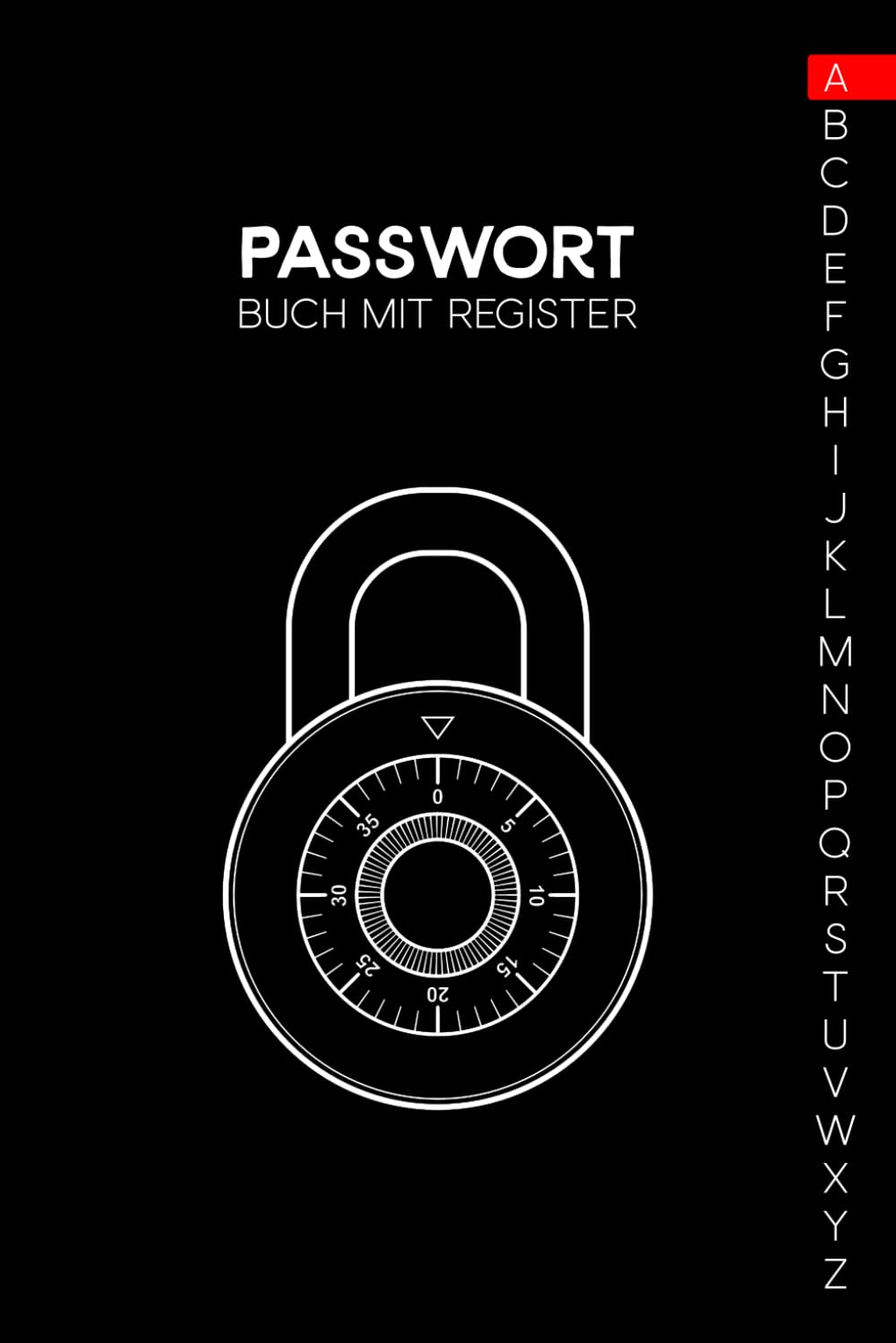 Passwort Buch mit Register: Organizer und Manager deiner Passwörter mit ABC Register in A5 und 150 Seiten Computer Science