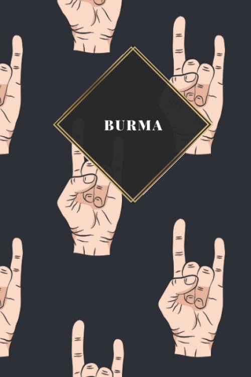 Burma: Ruled Travel Diary Notebook or Journey Journal - Lined Trip Pocketbook for Men and Women with Lines Books