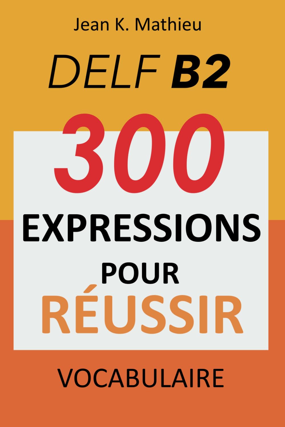 Vocabulaire DELF B2 - 300 expressions pour reussir book