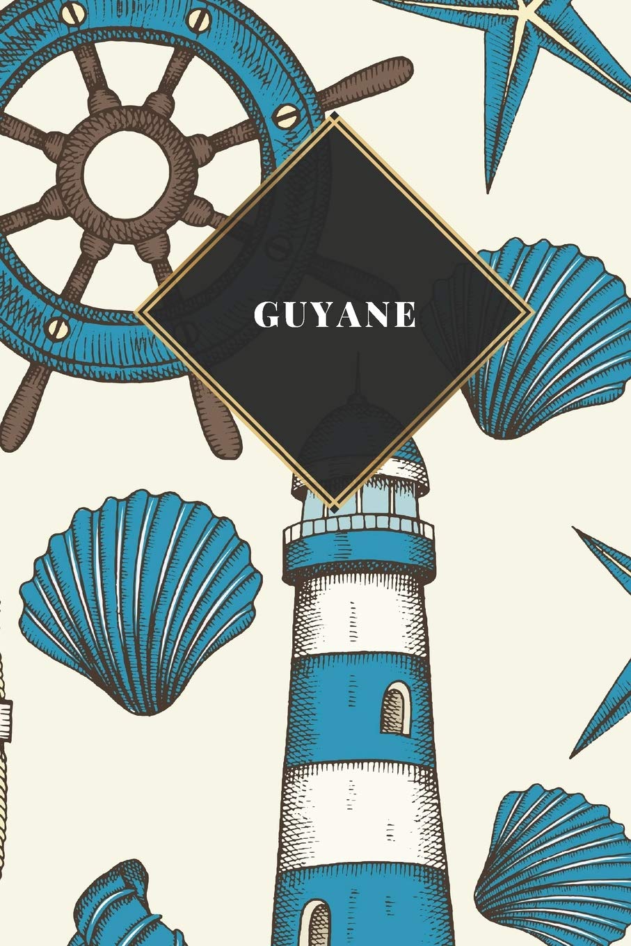 Guyane: Carnet de voyage ligné ou carnet de voyage ligné - Journal de voyage pour hommes et femmes avec lignes Books
