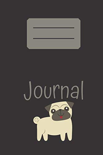 Black Journal: Animal Notebook, Dog: (100 Blank Page, 6x9, CREAM Paper) Film, Art & Culture