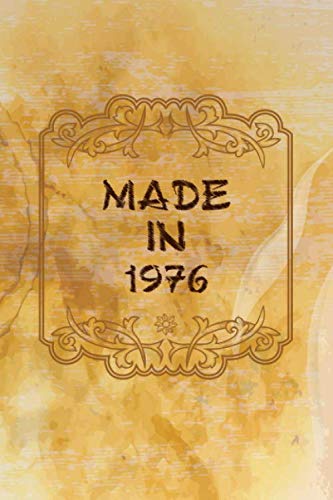 Made In 1976: Happy 44th Birthday Anniversary Vintage Gifts Journal Notebook For Grandma, Grandpa, Mom, Dad, Family, Men, Women, Boss, Coworkers Essays & Short Stories