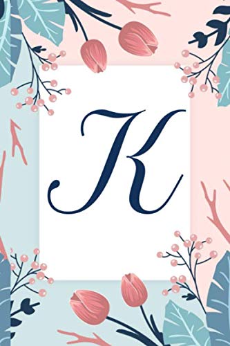 Alphabet K Personal Journal: Lined Notebook/ stationery/ Journal Gift, 120 pages, 6x9, Soft Cover, Matt Finish Essays & Short Stories