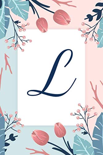 Alphabet L Personal Journal: Lined Notebook/ stationery/ Journal Gift, 120 pages, 6x9, Soft Cover, Matt Finish Essays & Short Stories