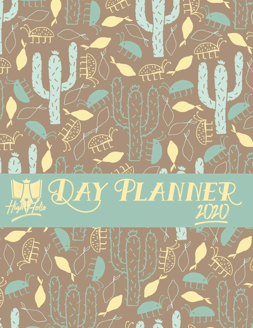 High Folio 2020 Planner | Grumpy Bulldog Design Works | Cactus and Critters Business, Finance & Career