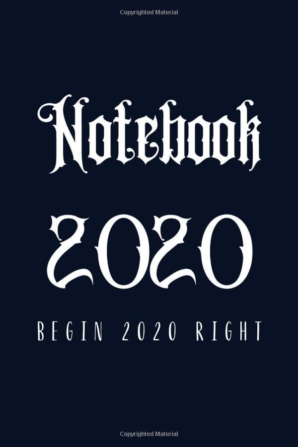 Notebook 2020 organizer 6x9 Books