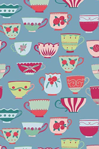 Notes: A Blank Ukulele Tab Music Notebook with China Teacups Teal Cover Art Arts & Music