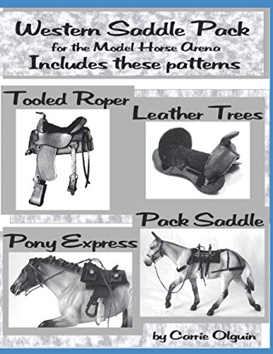 Western Saddle Pack; Roper, Saddle Trees, Pony Express and Pack: For the Model Horse Arena (Model horse tack school, Band 5) Hobbies & Crafts