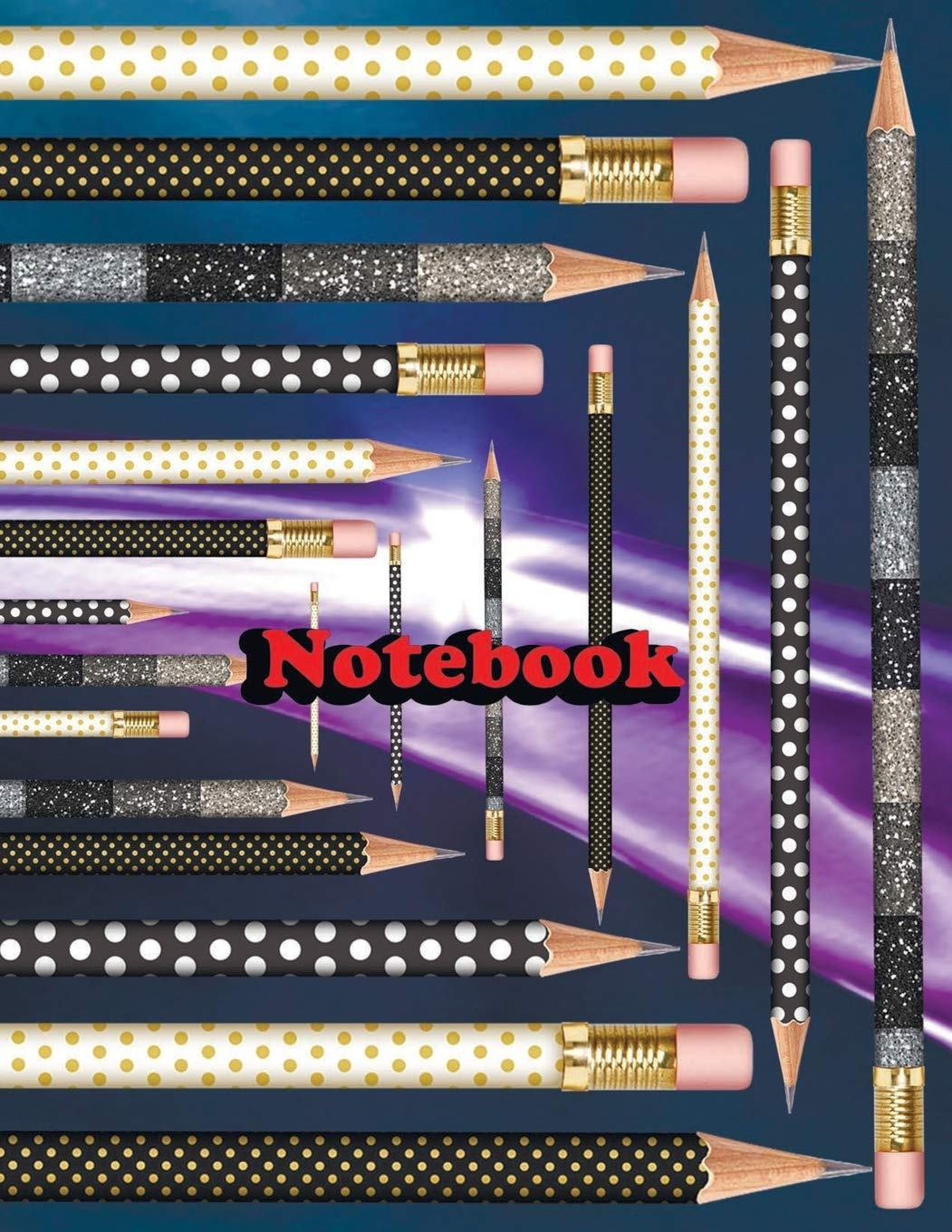 Notebook: Pencils Kingdom 14 Notebook; Lined Notebook Journal, Ruled notebook college - 120 Pages - Large (8.5 x 11 inches) Education & Training