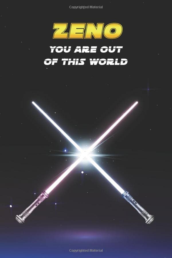 Zeno You Are Out Of This World: Unique Personalised Full Lined Sci-Fi Journal Diary Notebook Gift For A Boy Called Zeno - 100 Pages - Perfect for Boys ... Journal For Home, School College Or Work. Business, Finance & Career
