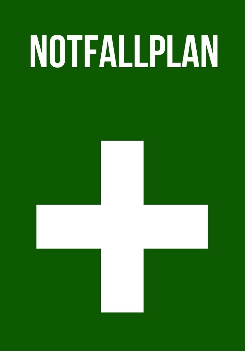 Notfallplan: Notizbuch mit 128 Seiten (liniert) um Ihren eigenen persönlichen Notfallplan zu erstellen. Business, Finance & Career