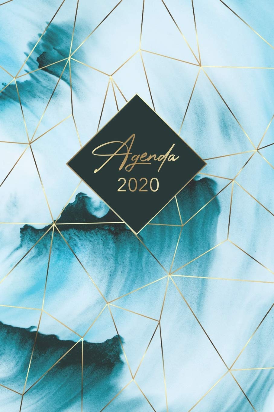 Agenda 2020: Agenda organiseur pour ton quotidien - 12 mois office journalier 2020 - Calendar & Planificateur 2020 Books