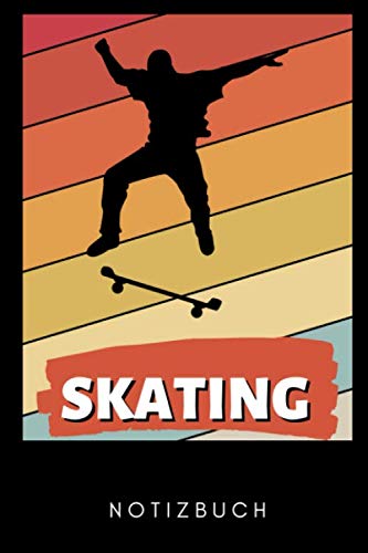 SKATING NOTIZBUCH: A5 WOCHENKALENDER Skateboarder Geschenk | Skateboard Buch | Kinder Erwachsene | Skateboarding | für Skateboardfahrer | Geschenke für Jugendliche Leisure & Fun