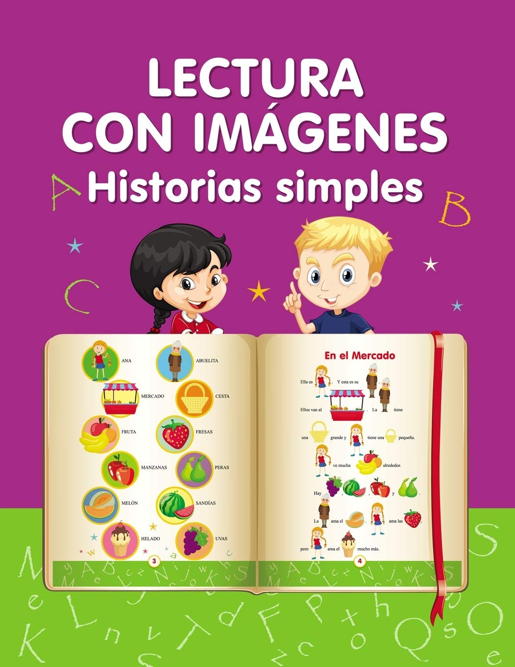 Lectura con imágenes. Historias simples.: Aprender a leer Education & Training