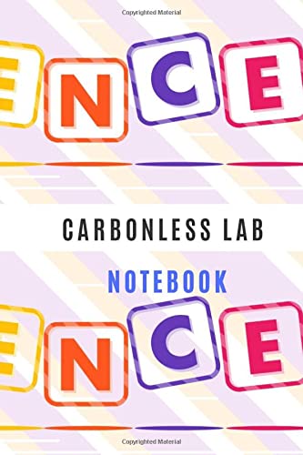Carbonless lab Notebook for Students and Professionals 6*9 with 105 pages graph paper chemistry Journal Workbook: Student and Professional Lab ... lab Journal Notebook and Student Lab Notebook Natural Sciences