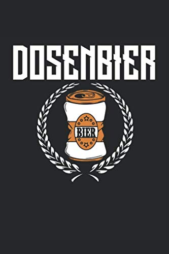Dosenbier saufen: Geschenk Bier Notebook Kariert Planer (6x9 inches) 120 Seiten Books