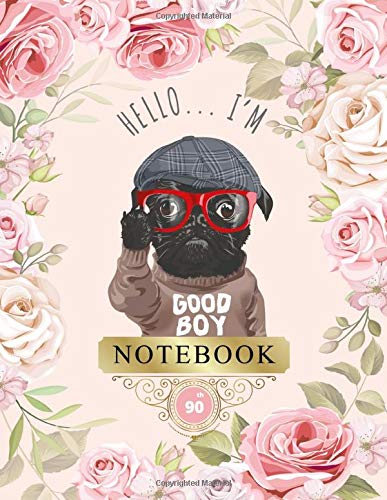 Notebook: Funny Cool Gift 90th Birthday Anniversary Gifts - Ninetieth Birthday Gifts Cute Dog Design Gifts - Ninety year Old Birthday Anniversary ... - 90th Wedding Anniversary Journal Gift Books