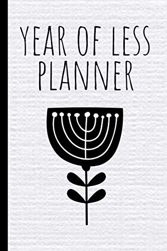 Year of Less Planner: No Spend Minimalist Minimalism Blank Pages Book Notepad Notebook Composition and Journal gift Hobbies & Crafts