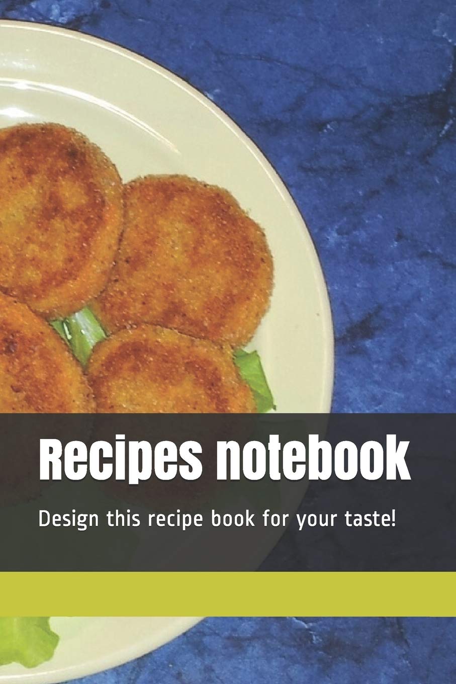 Recipes notebook: Design this recipe book for your taste! size 6" x 9", 80 recipes , 164 pages Cooking & Enjoying
