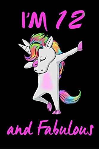 I'm 12 and fabulous: Lined Notebook / Journal Gift, 100 Pages, 6x9, Cover, Matte Finish Books