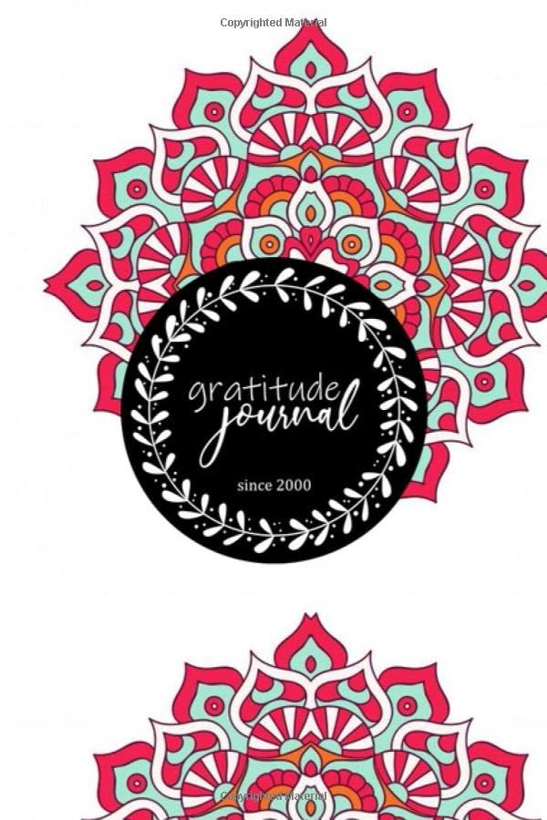 Gratitude Journal, mandala : A 52 Week Guide To Cultivate An Attitude Of Gratitude for Women/Man: Gratitude journal Gift, 52 Quotes for 52 weeks, 6x9, Soft Cover, Matte Finish Essays & Short Stories