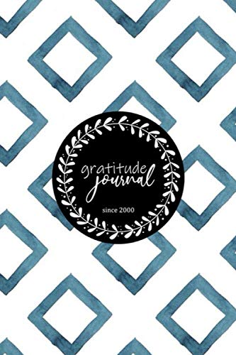 Gratitude Journal, tribal geometric blue : A 52 Week Guide To Cultivate An Attitude Of Gratitude for Women/Man: Gratitude journal Gift, 52 Quotes for 52 weeks, 6x9, Soft Cover, Matte Finish Essays & Short Stories