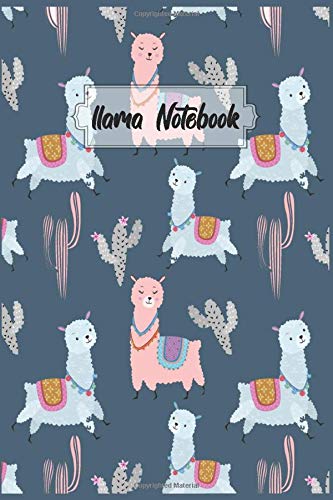 Llama Notebook: Pretty Personalized Blank lined Journal & Diary for Home School College for Writing Notes - Cute Notebook for Girls Women Teens Kids, Llama Lovers (120 Pages, 6" x 9") Hobbies & Crafts