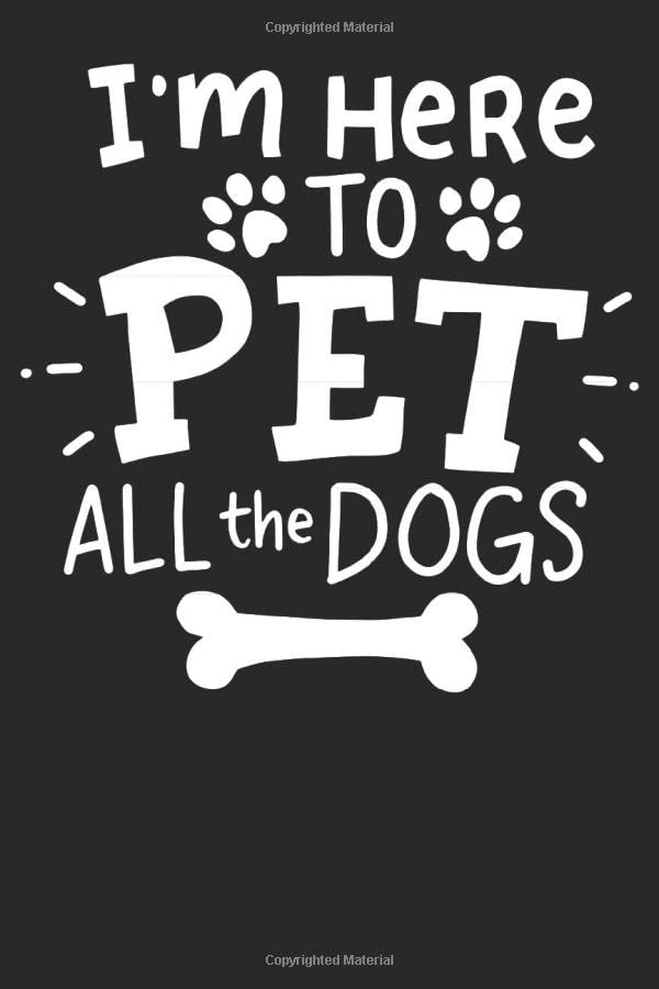 Notebook: Dog Pet 6x9 Dot Grid 120 Pages Books