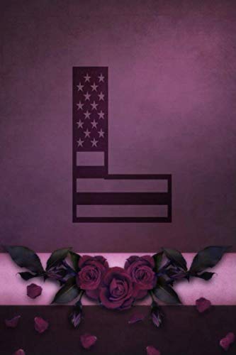 L: Confetti Initial Letter L Initial Monogram Alphabet Composition Notebook Gift for Kids, Girls & Women - 120 Pages is blank - Size 6x9 inches - Soft Cover (Glossy) book