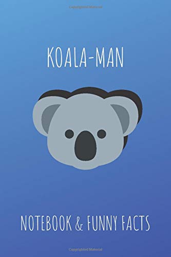 Koala-Man Notebook & Funny Facts: Journal to Writing and Drawing for Kids, Valentine's Day Gift Pets