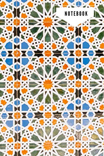 Colorful Mosaic College Ruled Notebook Learning & Reference