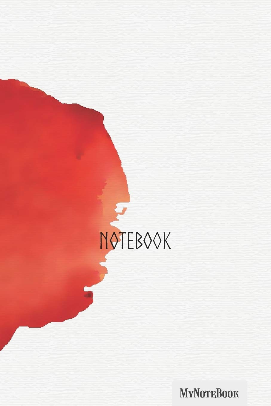 Notebook: Lined Notebooks and Journals, Red Watercolor - 100 Pages - (6 x 9 inches): lined notebooks , journals, diary , Composition book , 2020 calendar - Red watercolor notebook Film, Art & Culture