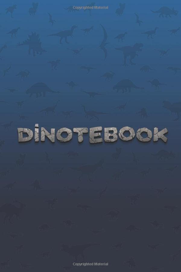Dinotebook: Dinosaur Notebook, Notebook and Sketchbook for Kids, Blank Lined Notebook,Drawing for Kids Ages 2-12, Sketchbook For Kids, Drawing And ... Book Journal), (110 Pages, Blank, 6 x 9) Non-fiction