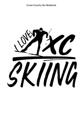 Cross Country Ski Notebook: 100 Pages | Graph Paper Grid Interior | Winter Sports Skier XC Cross Country Skiing Ski Gift Books
