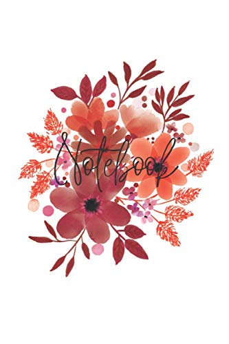 Notebook for blooming ideas: - 154 blank pages - with little flower and plant sketches Health, Nutrition & Fitness