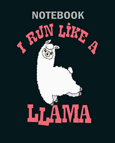 Product Image: Notebook: llama alpaca - 50 sheets, 100 pages - 8 x 10 inches
