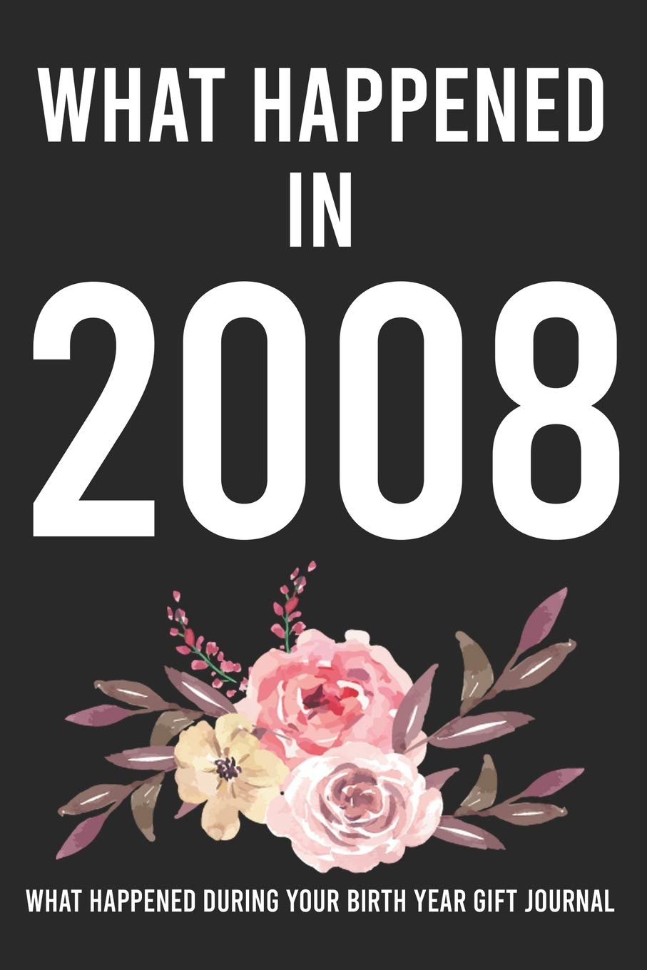 What Happened In 2008 What Happened During Your Birth Year Gift Journal: 12th Birthday Gift Lined Notebook / Journal Gift, 120 Pages, 6x9, Soft Cover, Matte Finish Non-fiction