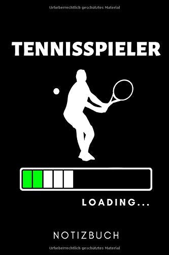 TENNISSPIELER LOADING... NOTIZBUCH: A5 Notizbuch PUNKTIERT Tennis Geschenke | Tennisbuch | Trainingsbuch | Tennistraining | Geschenk für Tennisspieler Tennistrainer | Trainingstagebuch book