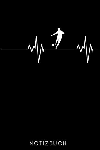 NOTIZBUCH: A5 Notizbuch LINIERT für Fussball Spieler | schönes Geschenk für Sportler Fussballer | Geburtstag | Fussballbuch |Trainingsbuch | Fussballtrainer Leisure & Fun