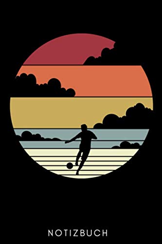 NOTIZBUCH: A5 Notizbuch LINIERT für Fussball Spieler | schönes Geschenk für Sportler Fussballer | Geburtstag | Fussballbuch |Trainingsbuch | Fussballtrainer Leisure & Fun