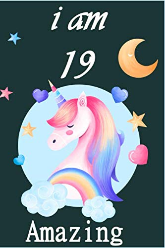 I am 19 amazing: A fairy birthday journal for 19 year old girl gift / fairy birthday notebook for 19 year old girls birthday ... journal,lined notebook 100 PAGE Parents & Children