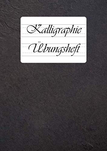Kalligraphie Übungsheft: 9 verschiedene Lineaturen für Kalligraphie und Handlettering in einem Buch | DIN A4 | 110 Übungsblätter zum Schönschreiben Film, Art & Culture