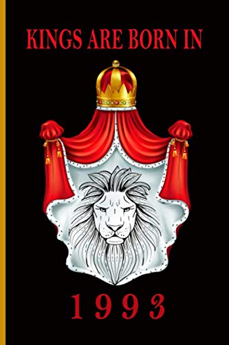 Kings Are Born in 1993: JOURNAL Notebook Gift.: Blank Lined Notebook Journal, 6x9, 100 Blank Pages. Religion & Esotericism