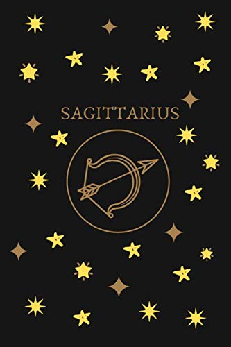 Sagittarius: Horoscope - Zodiac Notebook | Diary | Journal | 6x9 | 110 Pages | White Paper | GIFT for men, women, boys and girls | Contemporary literature