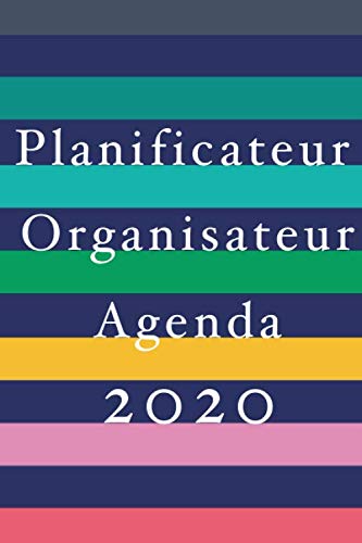 Agenda organisateur Planificateur 2020: Agenda 2020 - planificateur journalier 2020 - Agenda hebdomadaire Essays & Short Stories