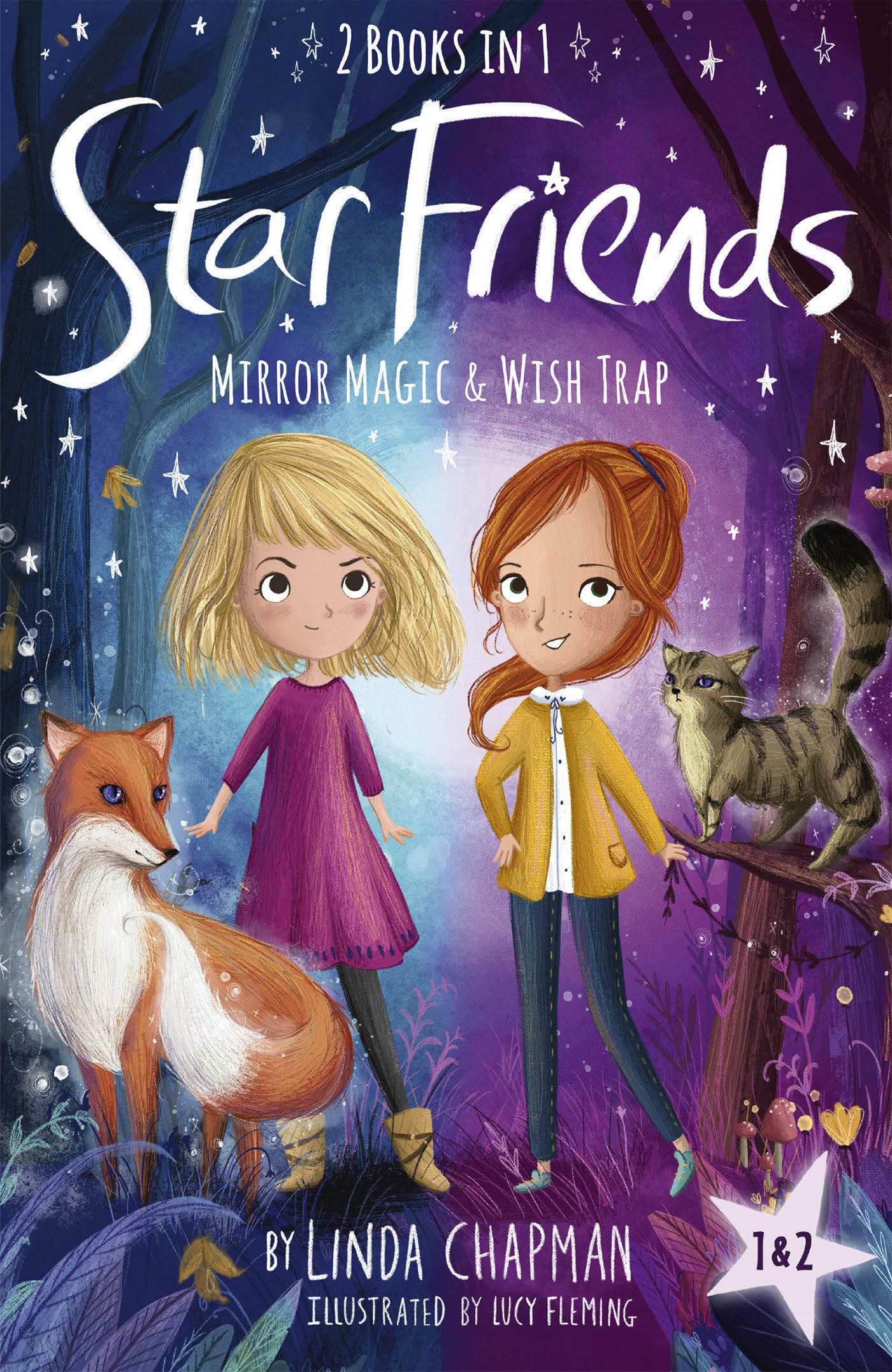 Star Friends 2 Books in 1: Mirror Magic & Wish Trap Non-fiction
