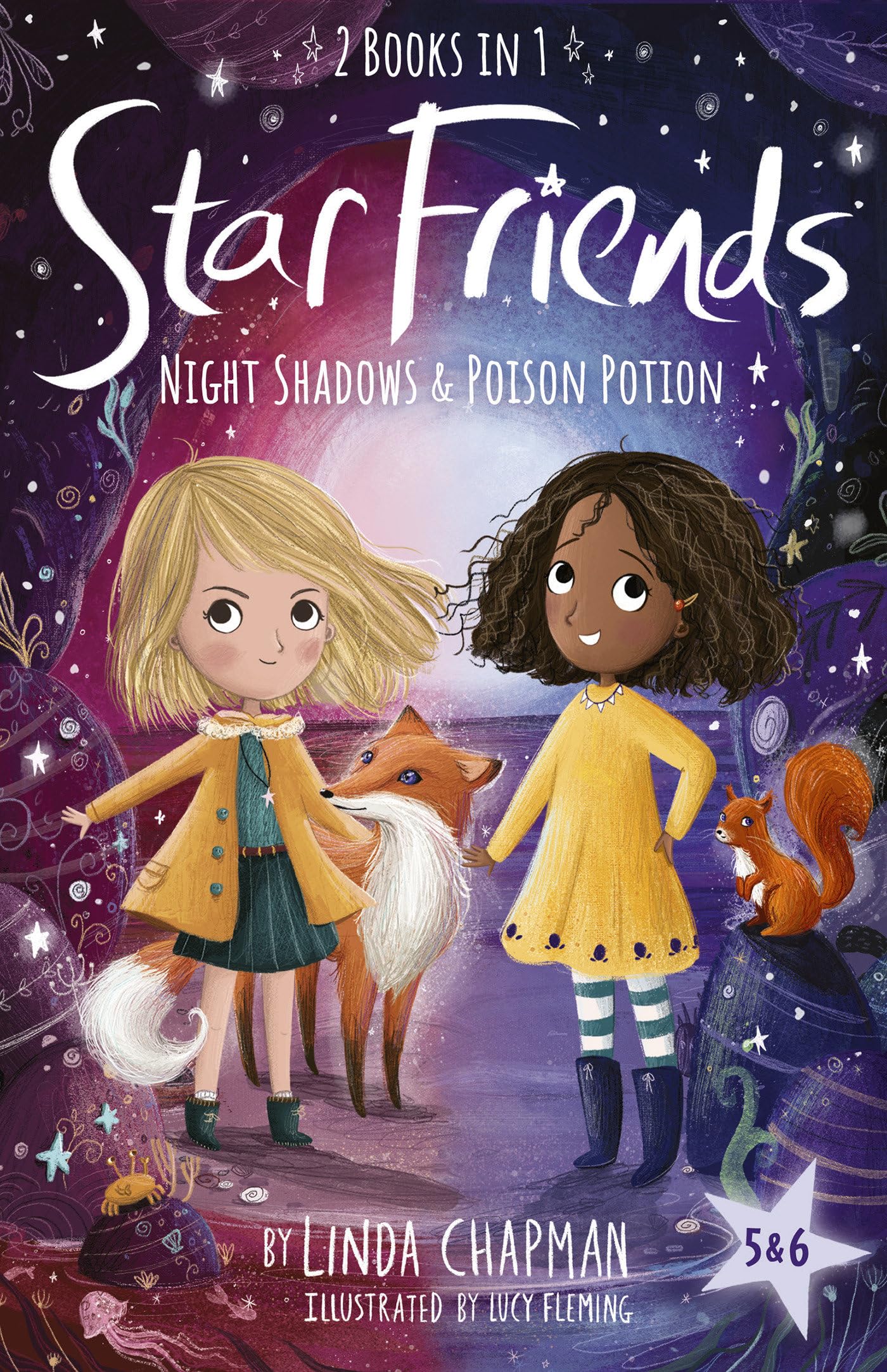 Star Friends 2 Books in 1: Night Shadows & Poison Potion: Books 5 and 6 Non-fiction
